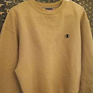 Champion Beige Unisex Sweatshirt 💙🤍💗